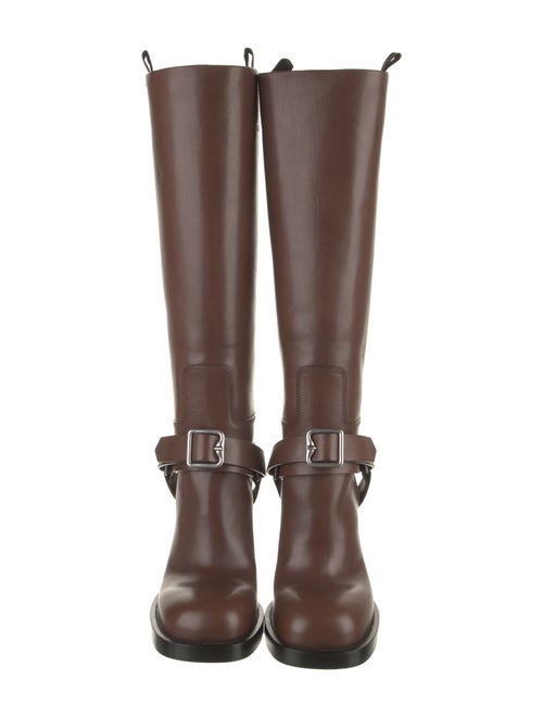 Burberry Leather Riding Boots