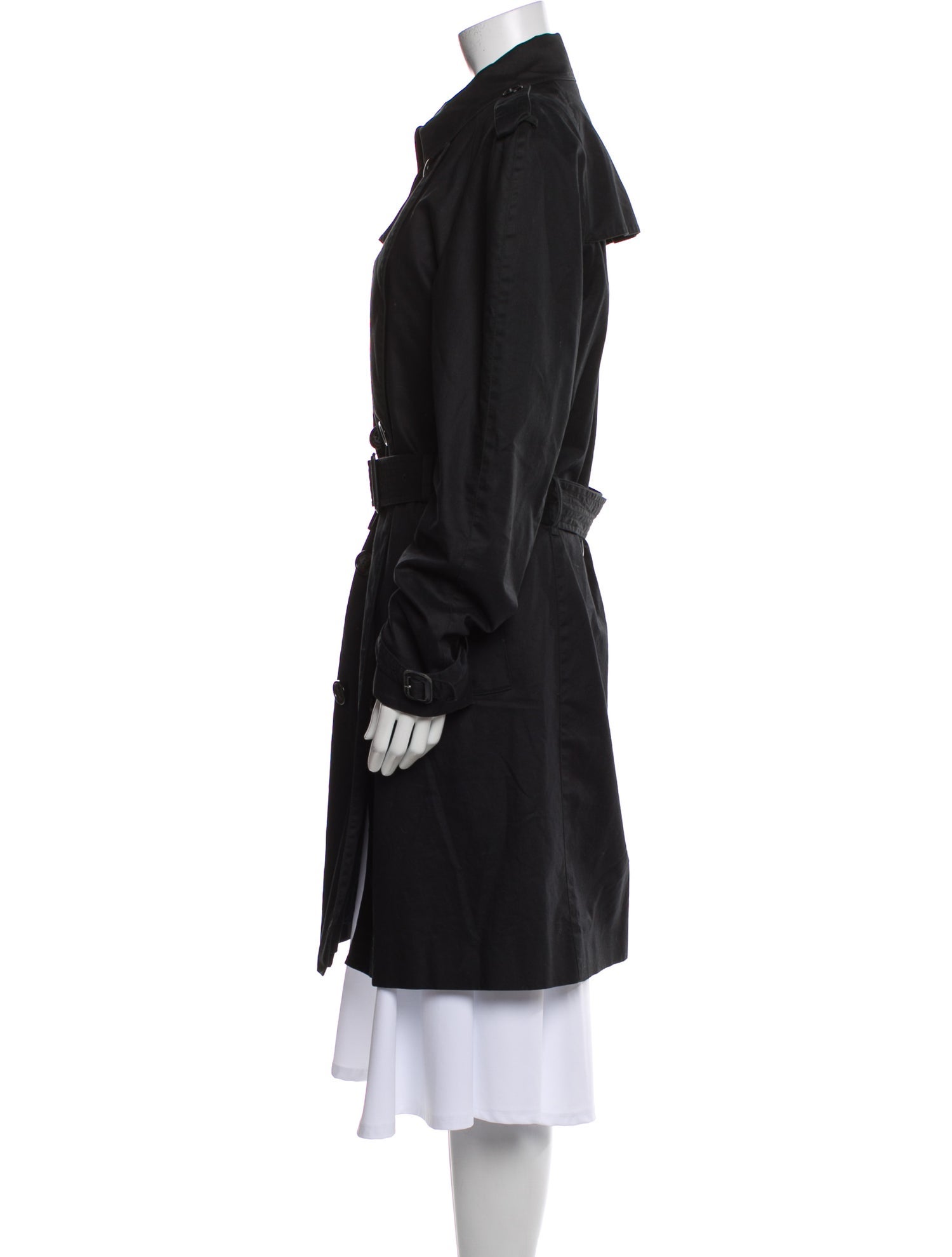 Burberry Prorsum Wool Trench Coat