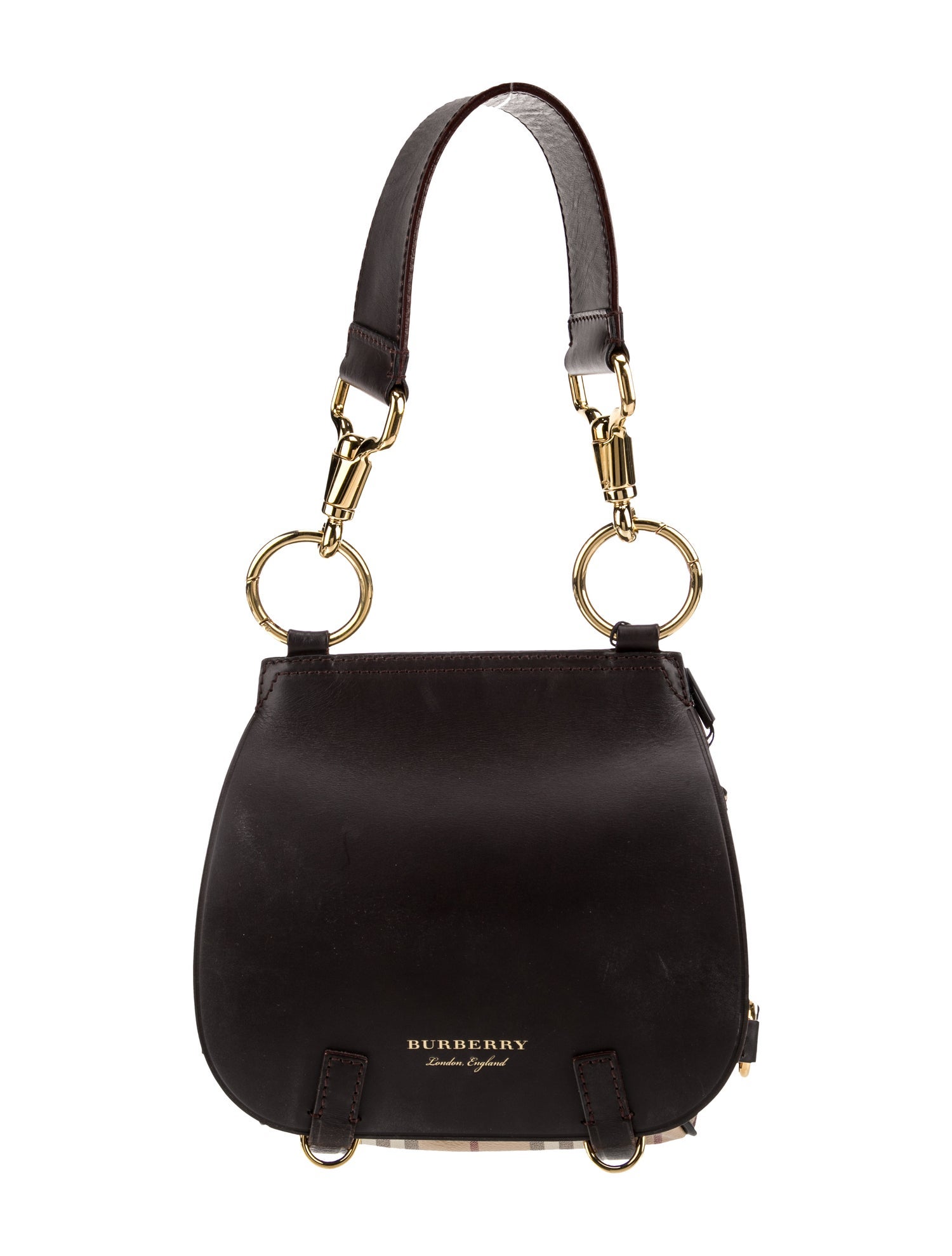 Burberry Haymarket Check Bridle