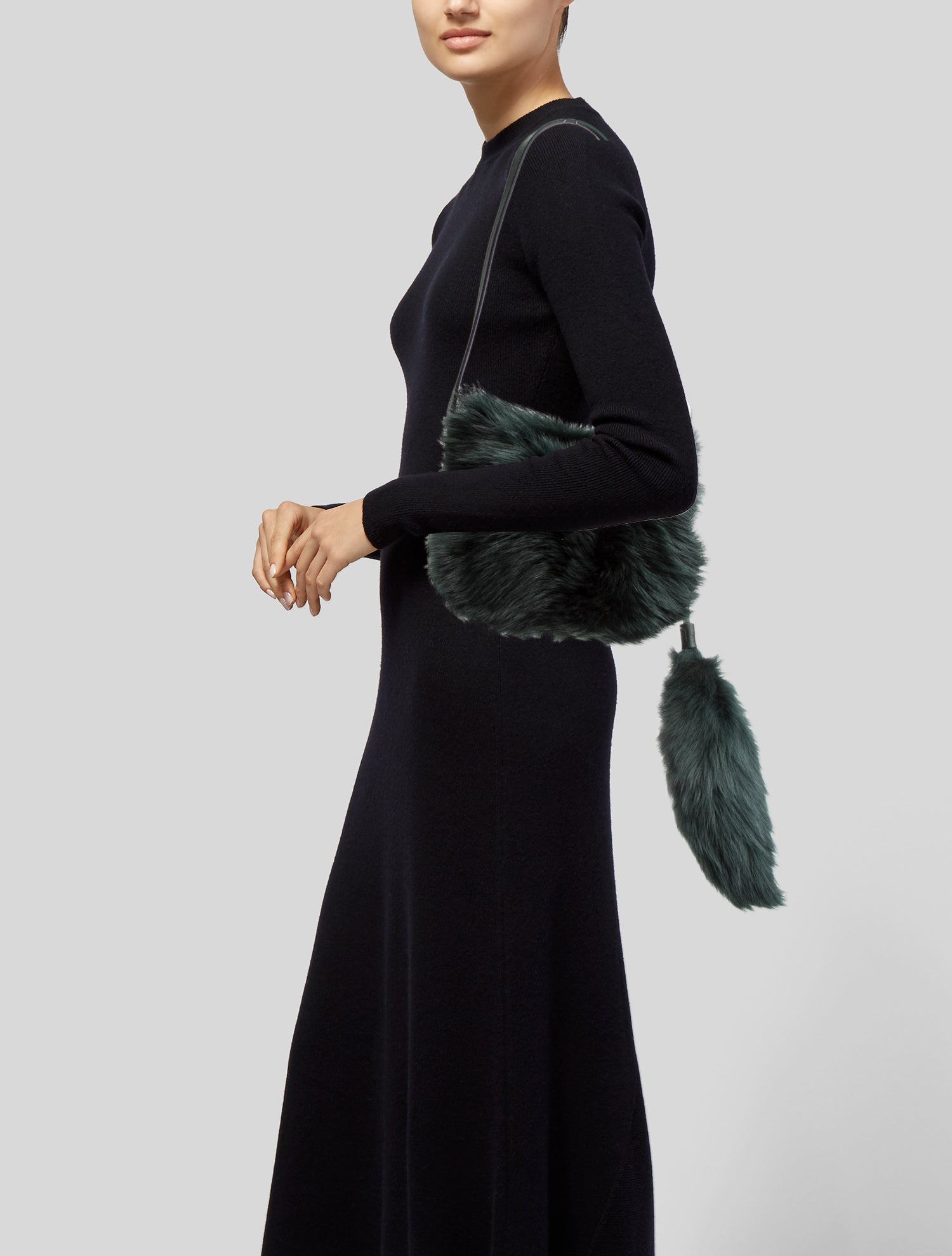 Burberry Prorsum Suede Shoulder Bag w/ Tags