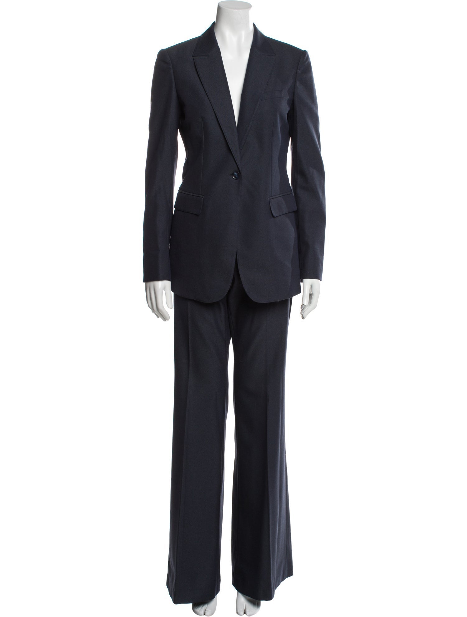 Burberry Prorsum Virgin Wool Pantsuit