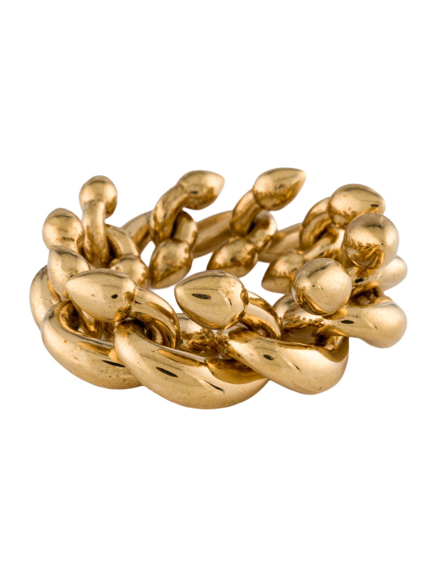Burberry Prorsum Spear Chain Band Ring