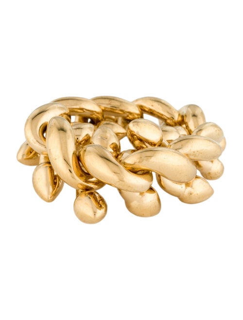 Burberry Spear Chain Band Ring