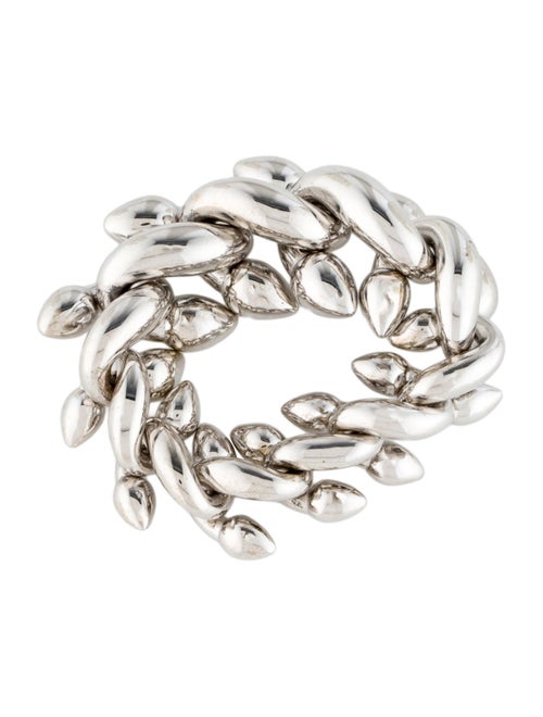 Burberry Spear Chain Band Ring