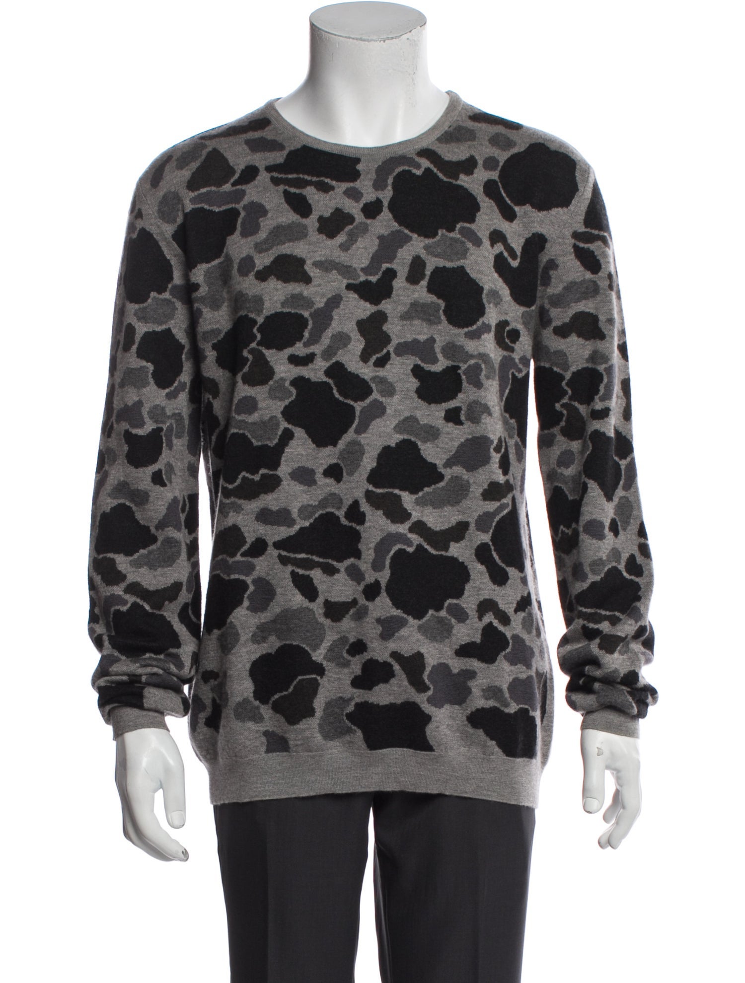 Burberry Prorsum Cashmere Printed Pullover