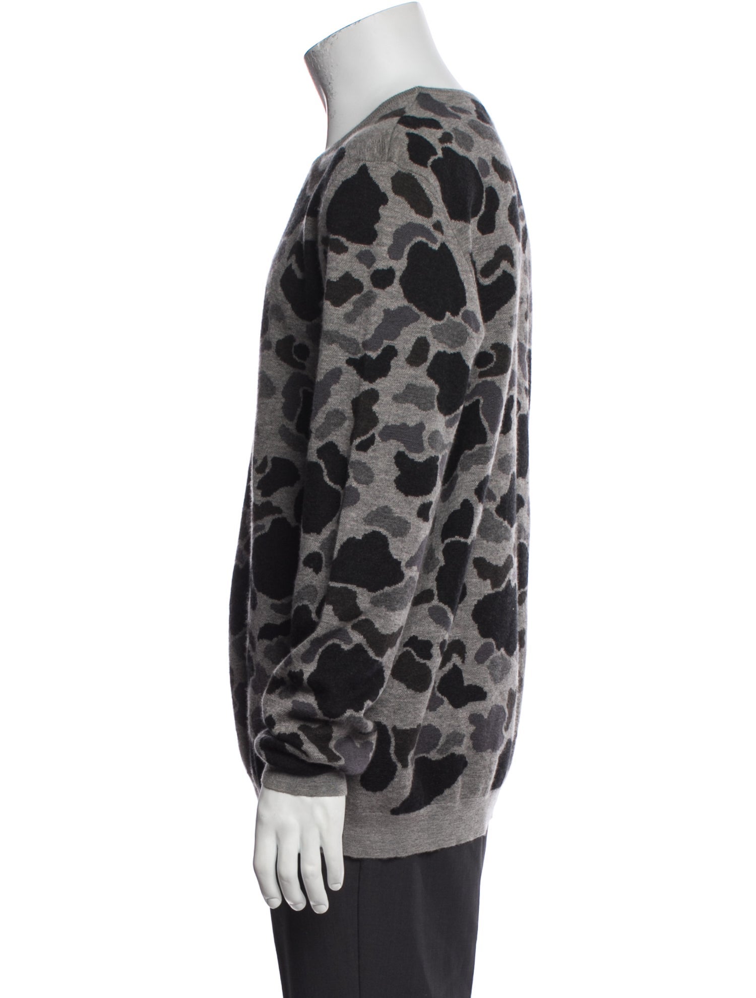 Burberry Prorsum Cashmere Printed Pullover