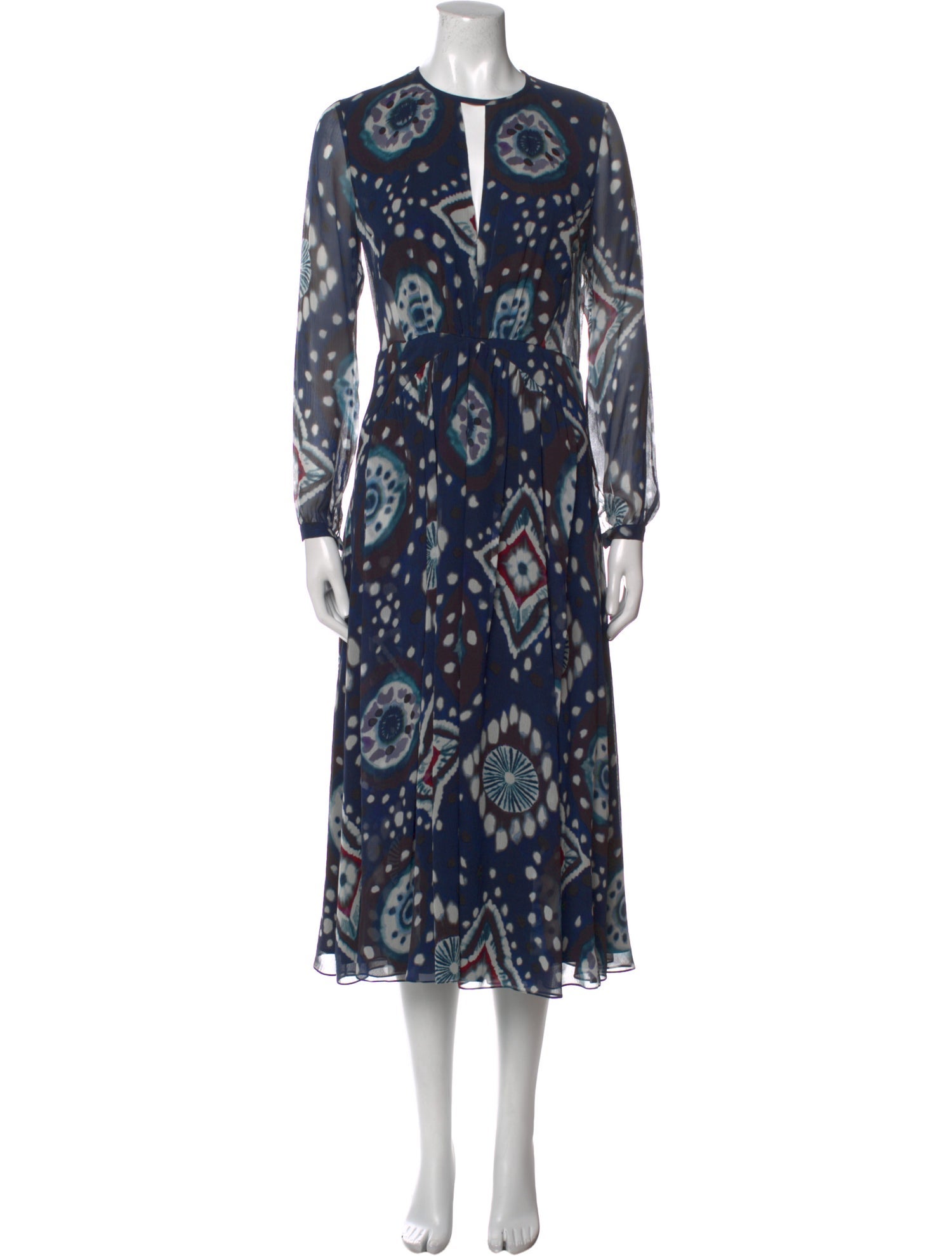 Burberry Prorsum Silk Long Dress w/ Tags