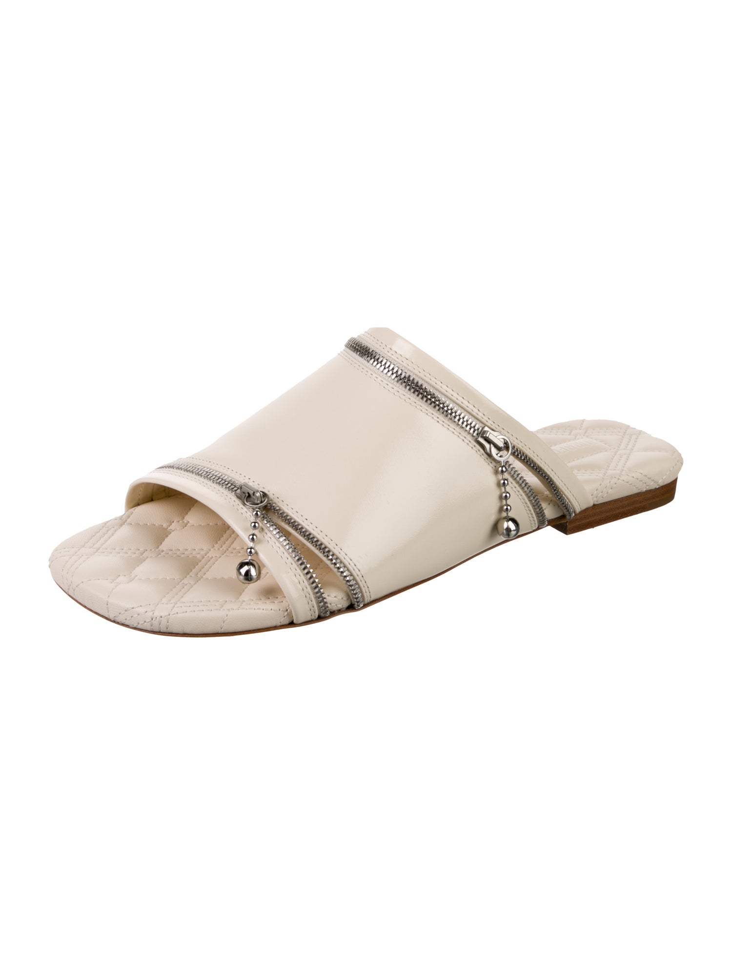 Burberry Prorsum Leather Slides w/ Tags
