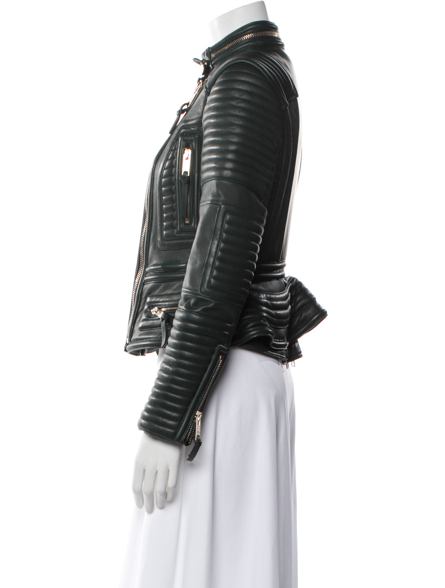 Burberry Prorsum Leather Biker Jacket w/ Tags