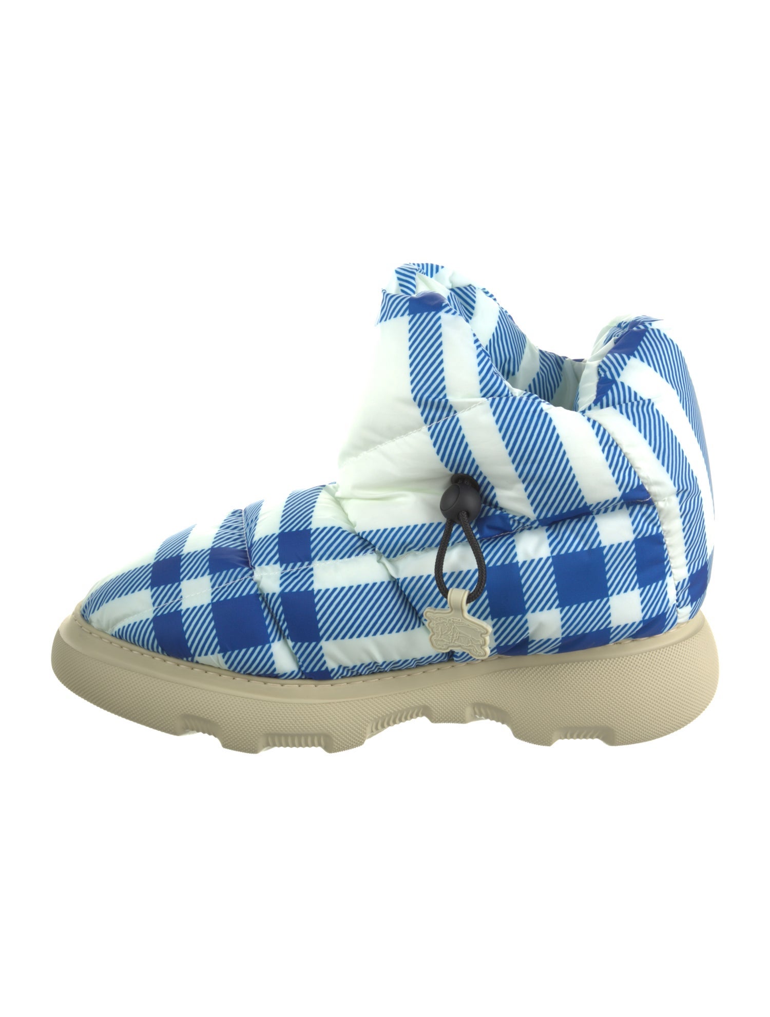 Burberry Prorsum Nylon Printed Combat Boots w/ Tags