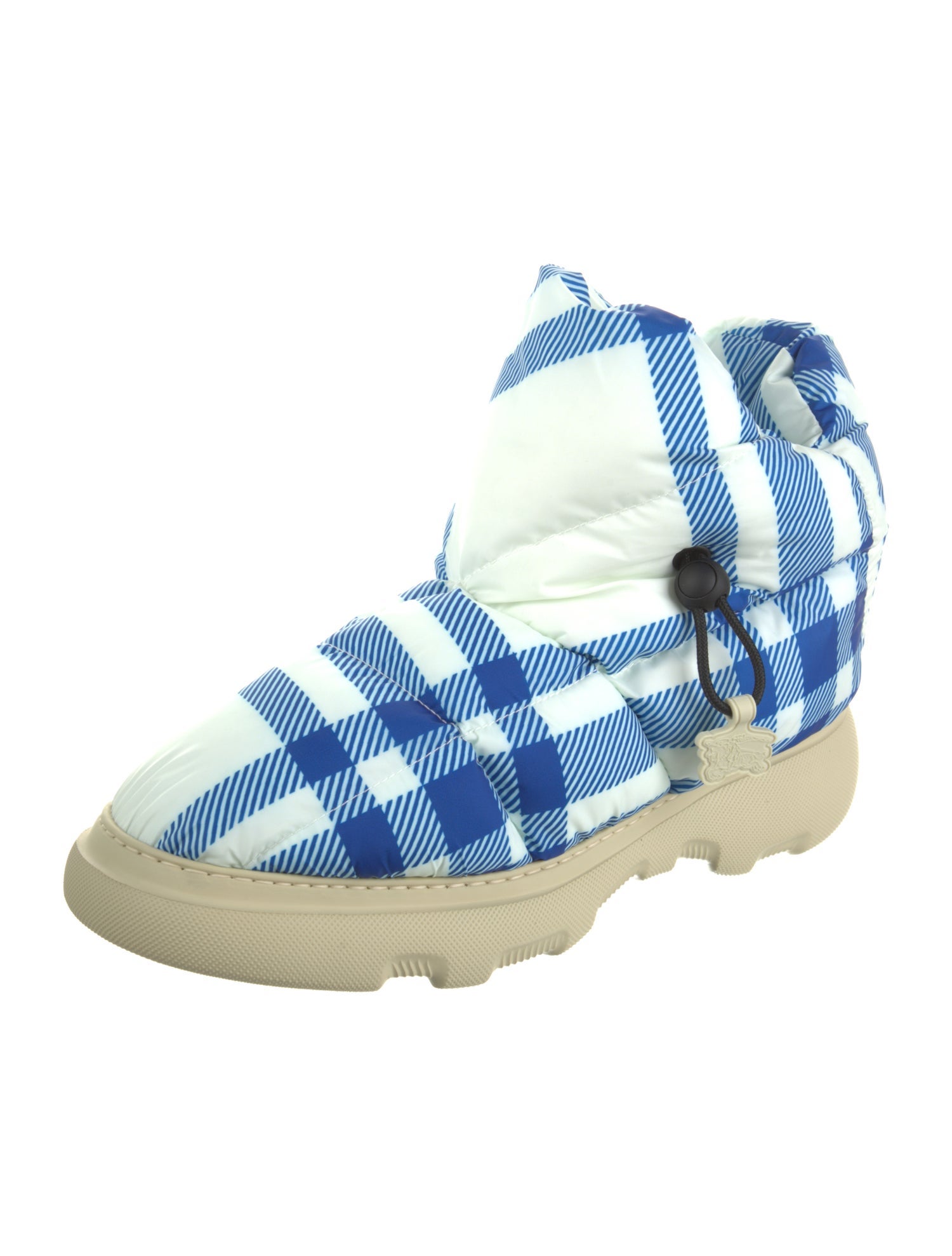 Burberry Prorsum Nylon Printed Combat Boots w/ Tags