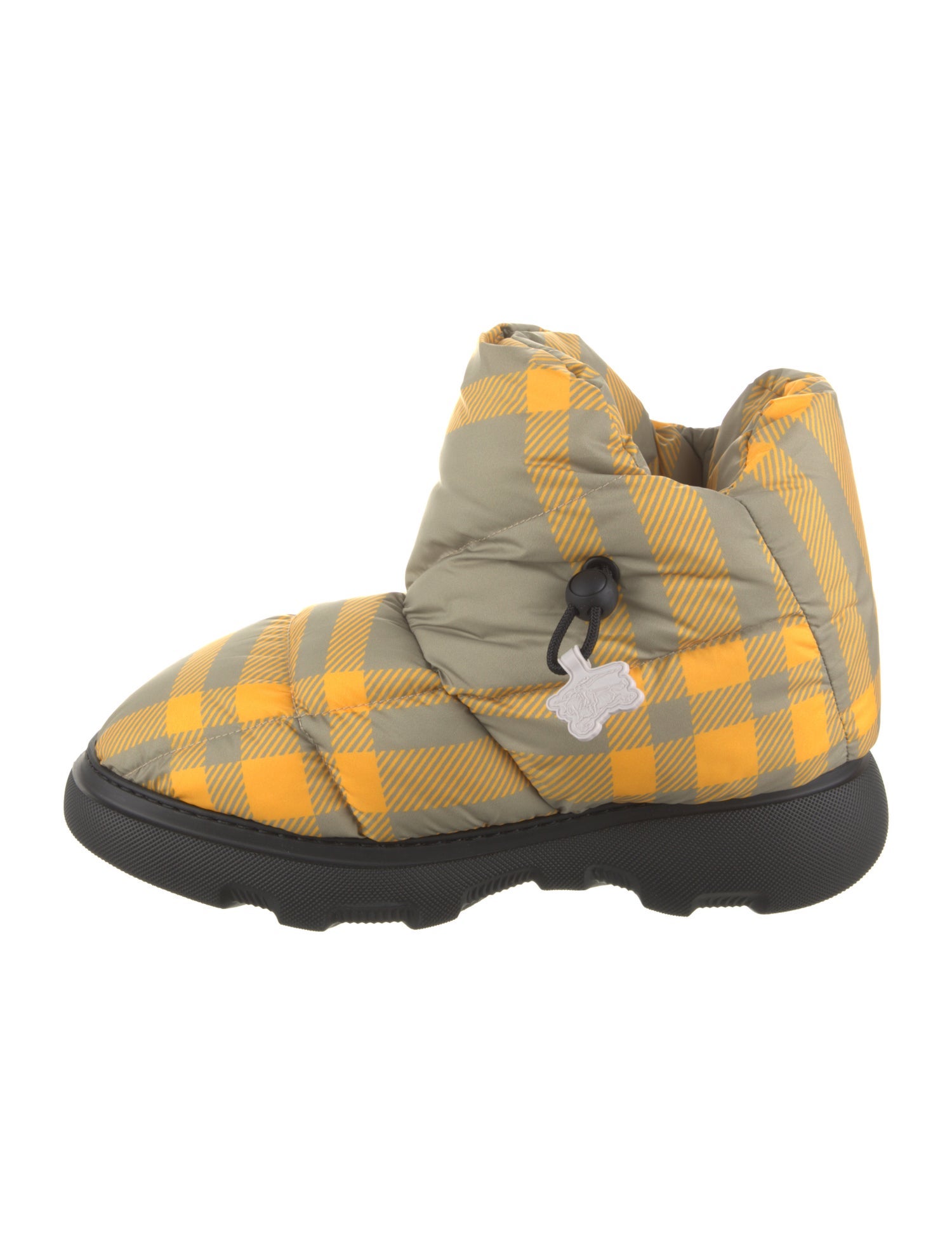 Burberry Nylon Printed Boots