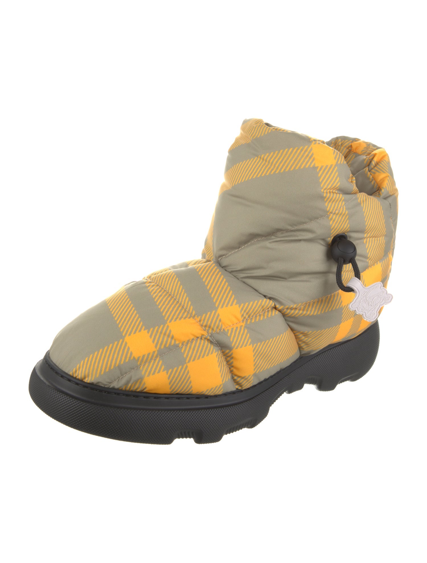 Burberry Nylon Printed Boots