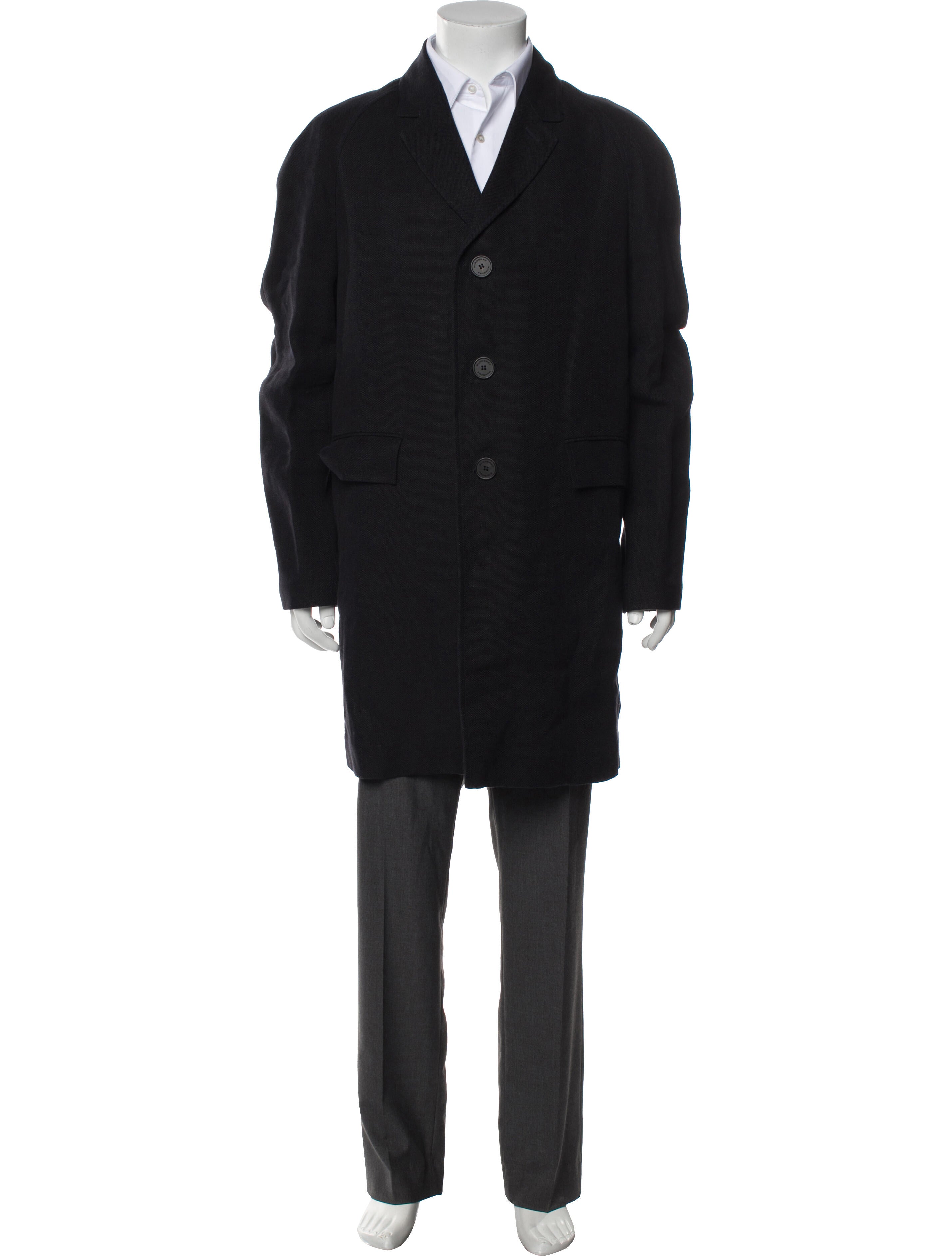 Burberry Prorsum Abstract Check Overcoat