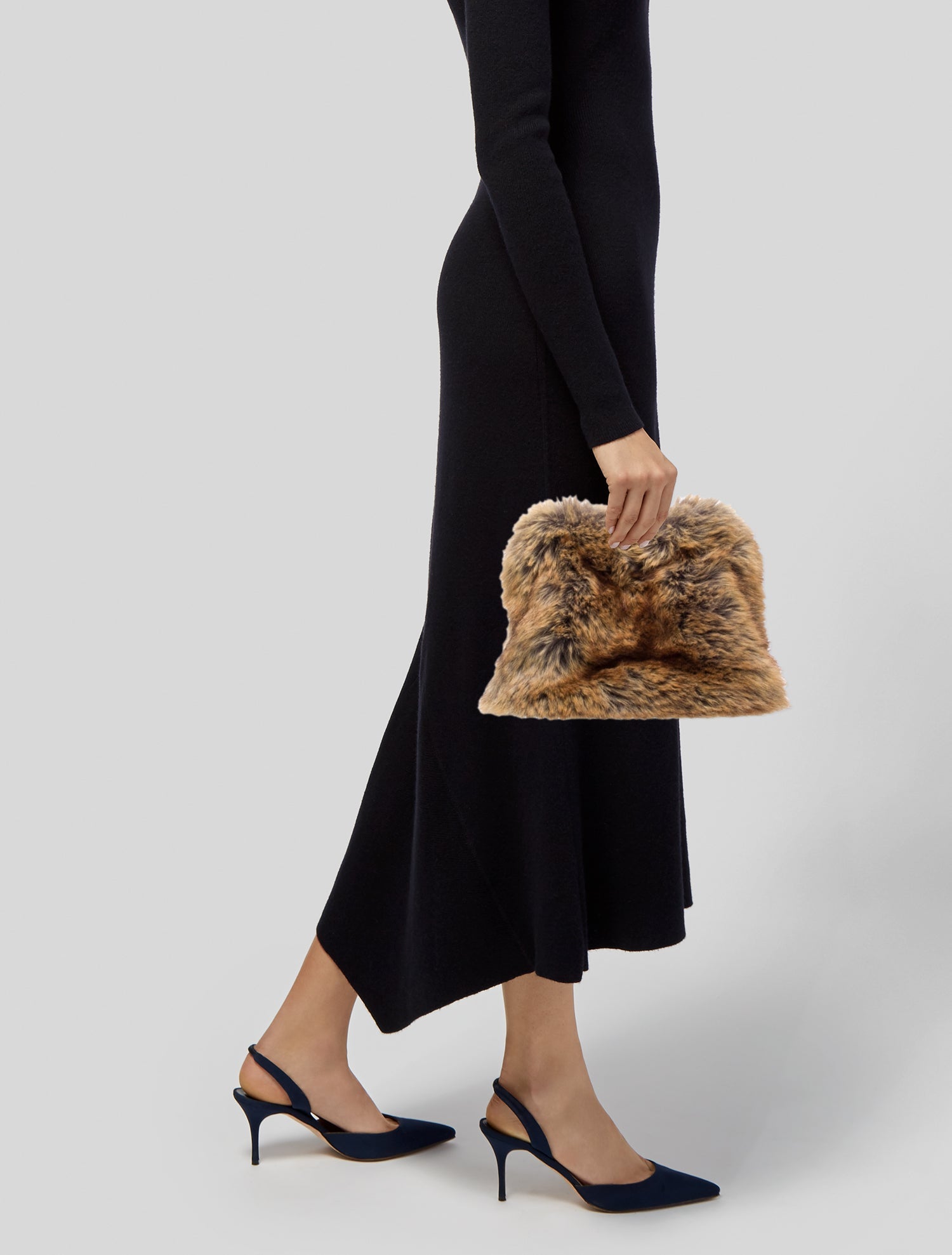 Burberry Faux Fur B Frame