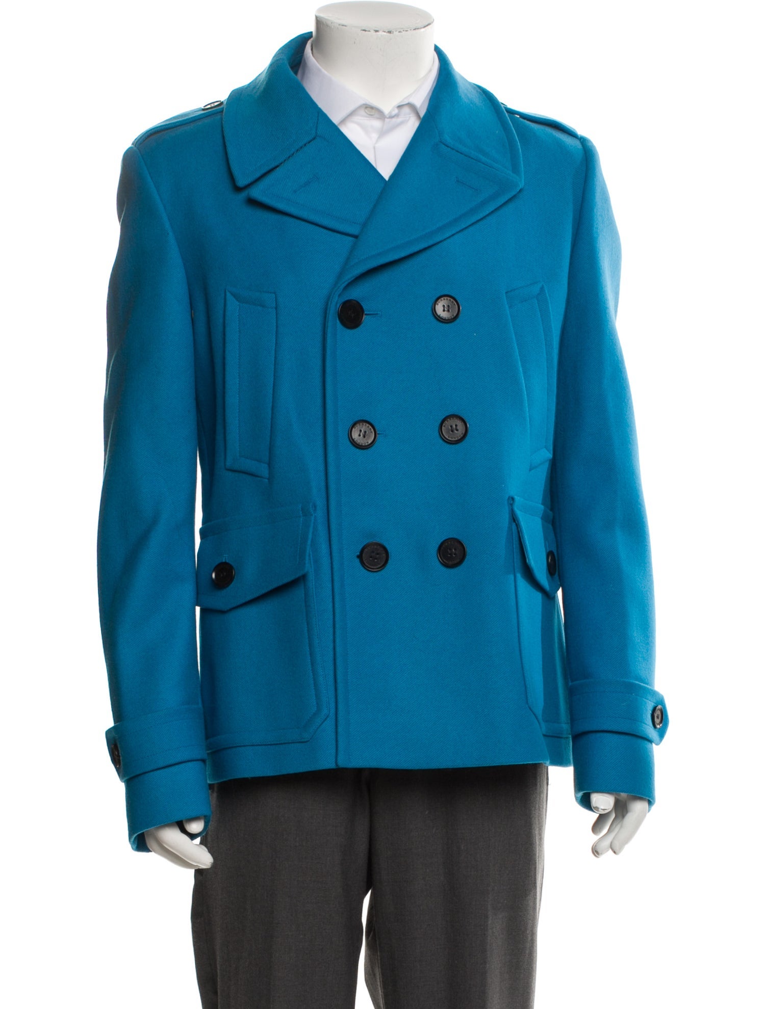 Burberry Prorsum Wool Peacoat