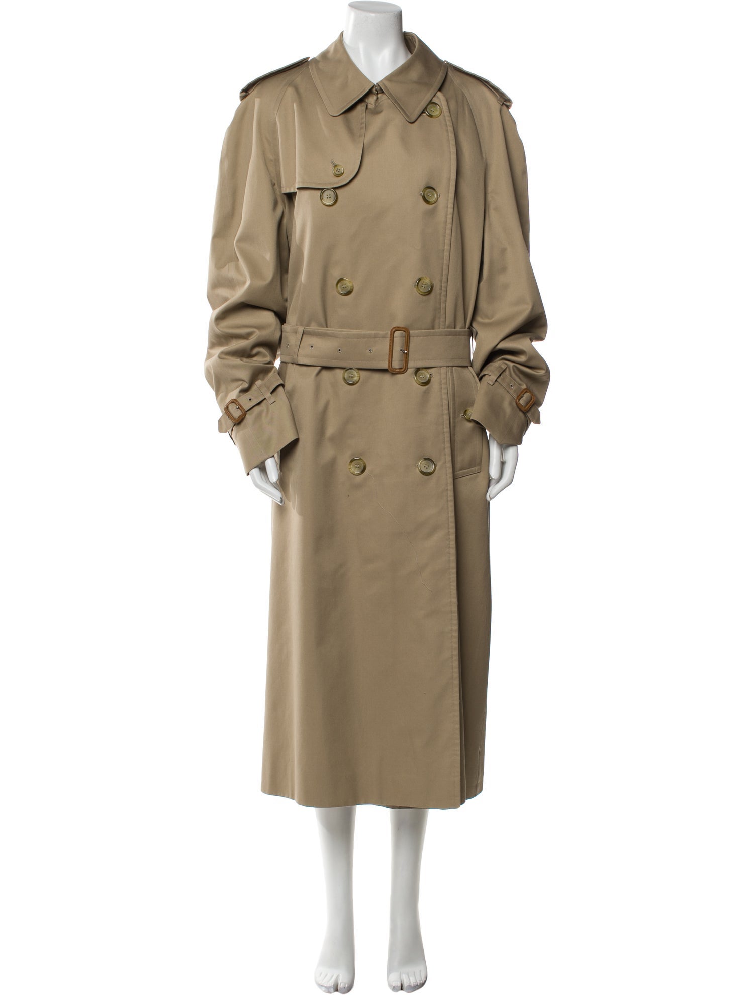 Burberry Prorsum Wool Trench Coat