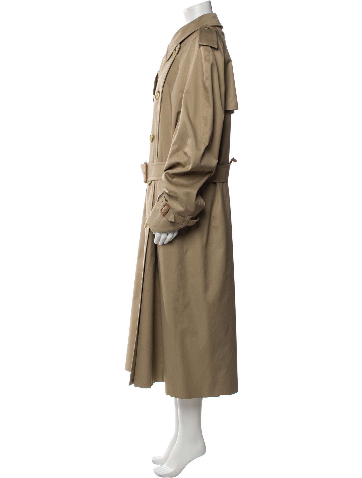 Burberry Prorsum Wool Trench Coat