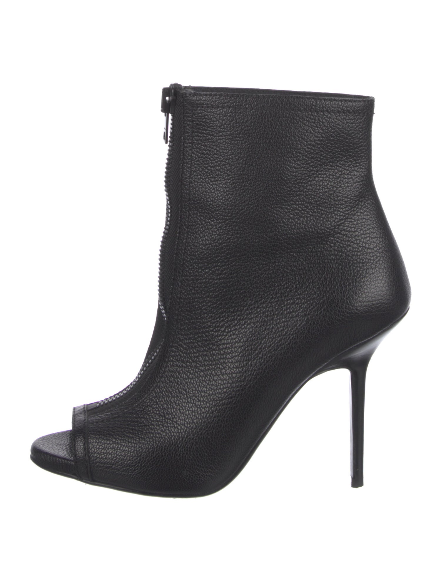 Burberry Prorsum Leather Animal Print Boots