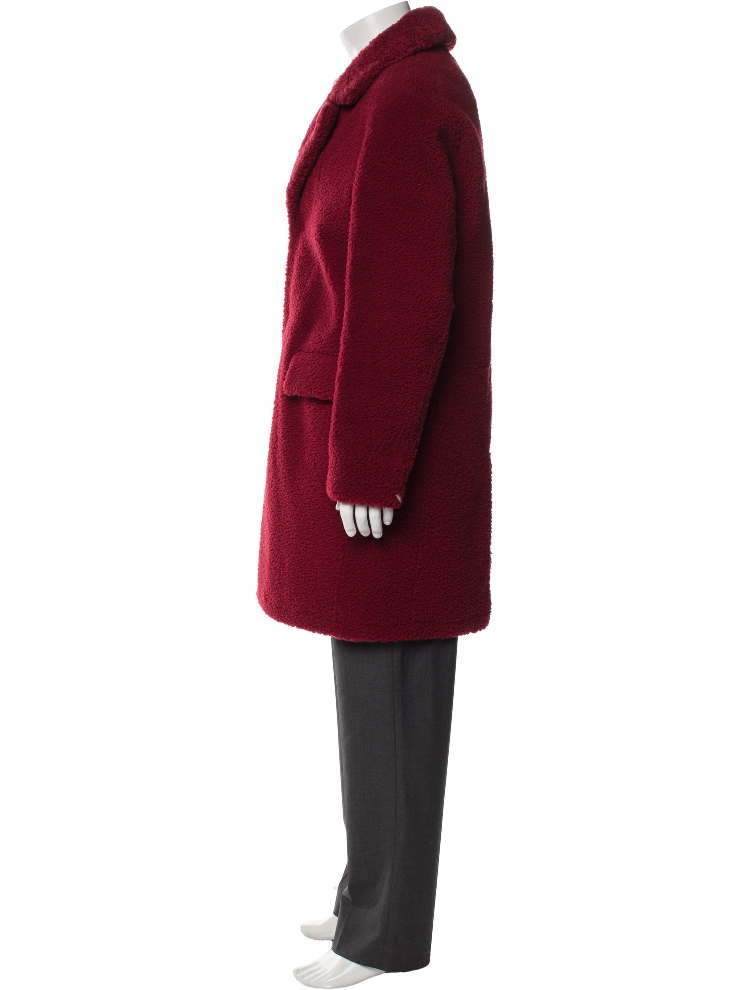 Burberry Prorsum Lamb Leather Overcoat