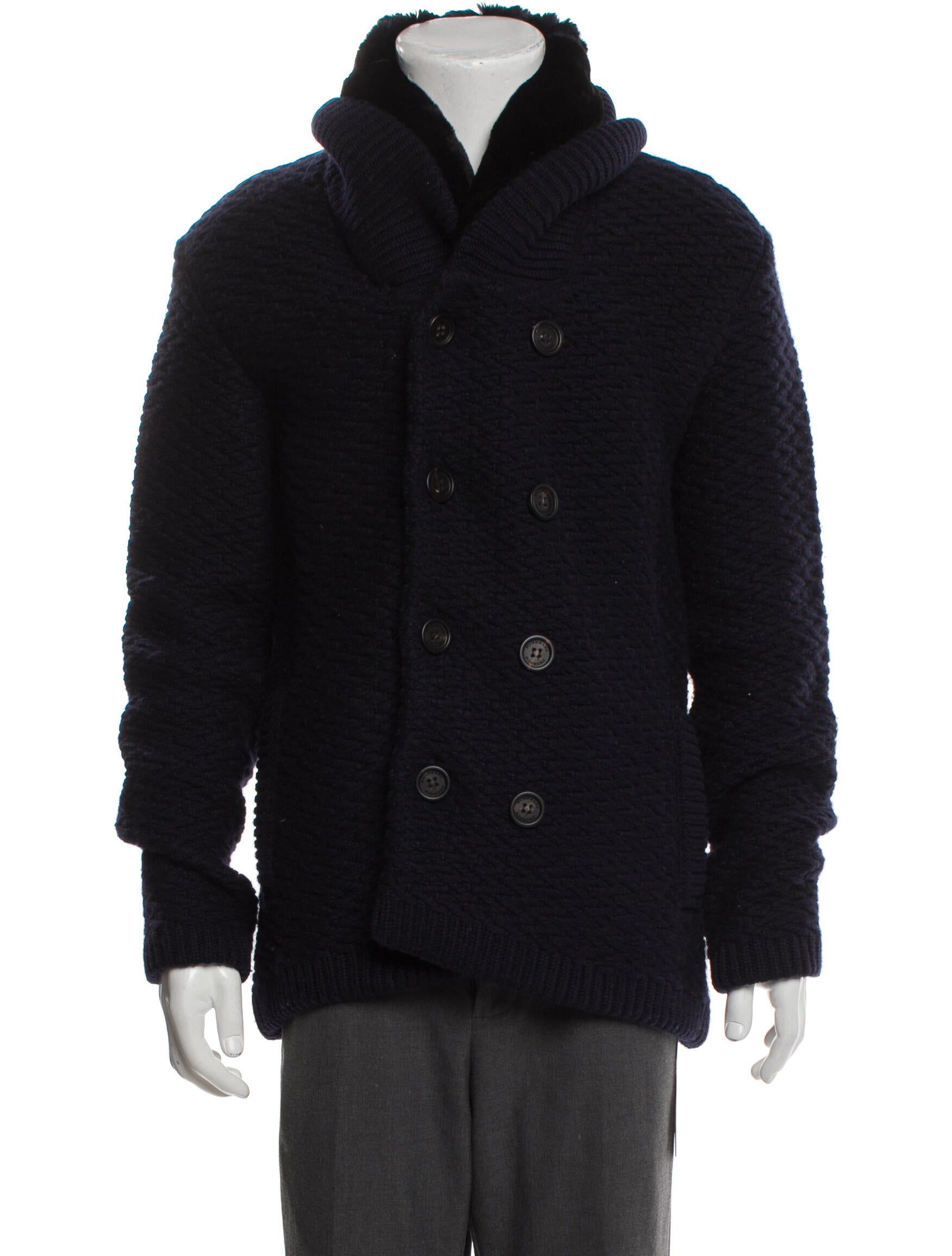 Burberry Prorsum Cashmere Peacoat