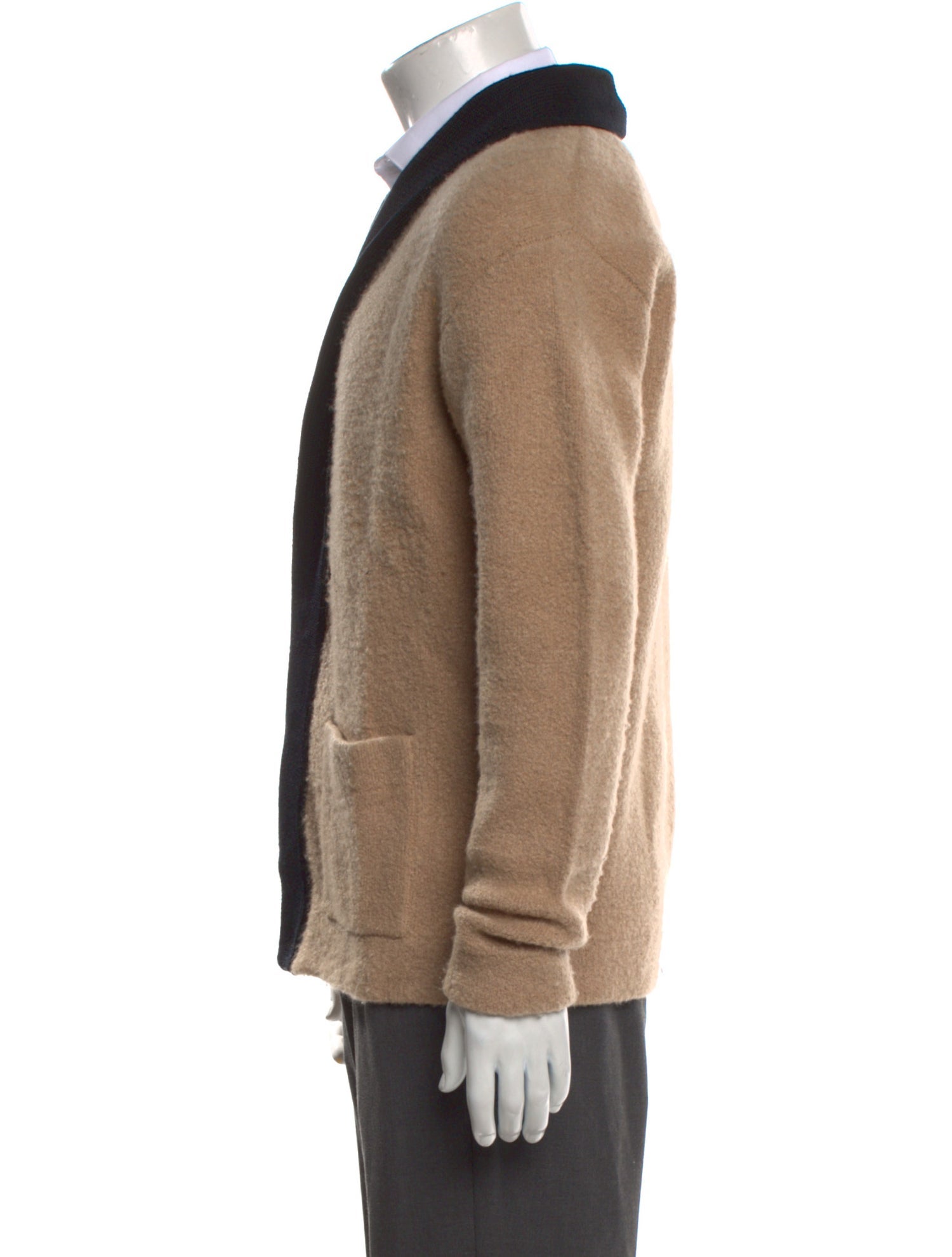 Burberry Prorsum Nova Check Pattern Silk Cardigan