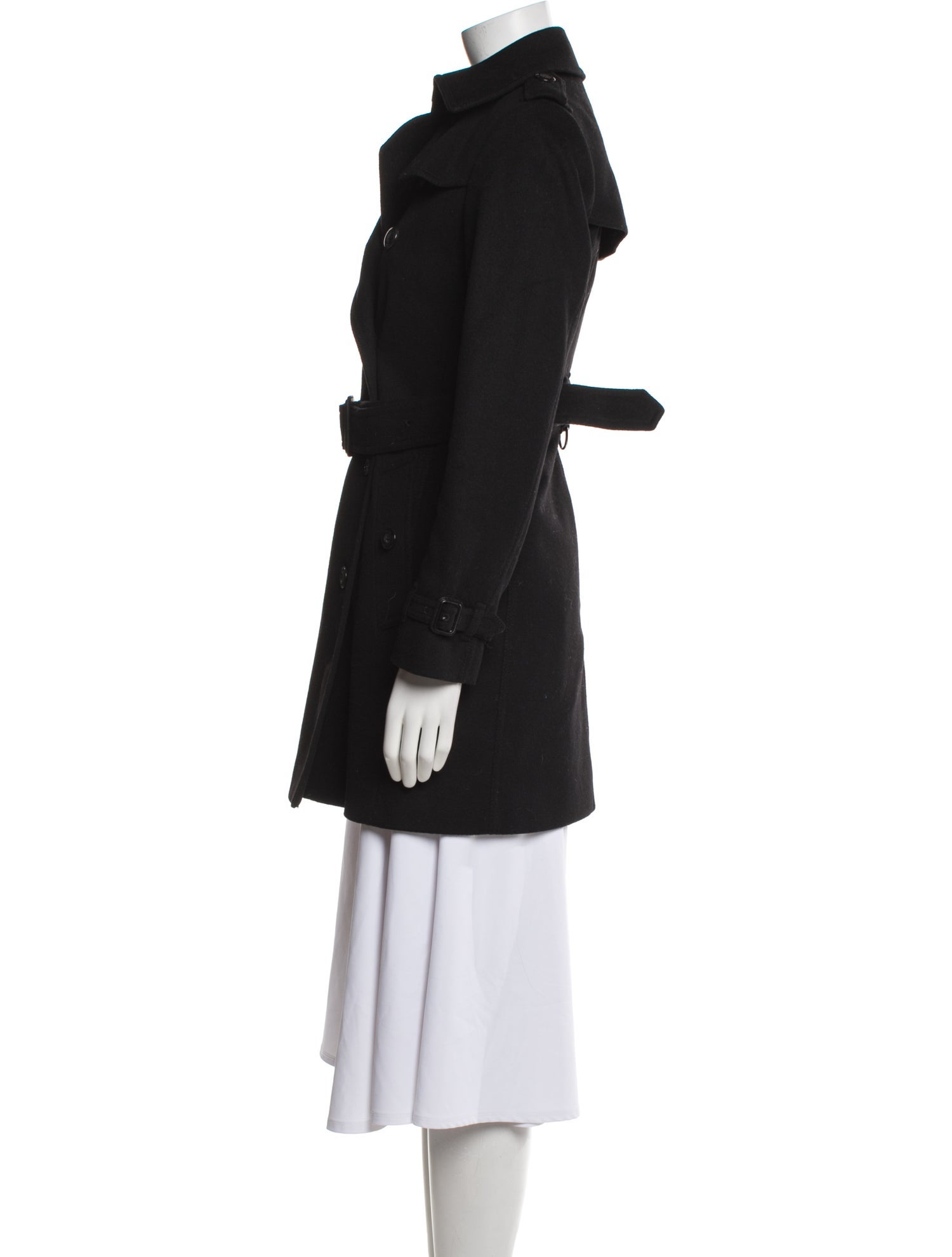 Burberry Prorsum Virgin Wool Peacoat