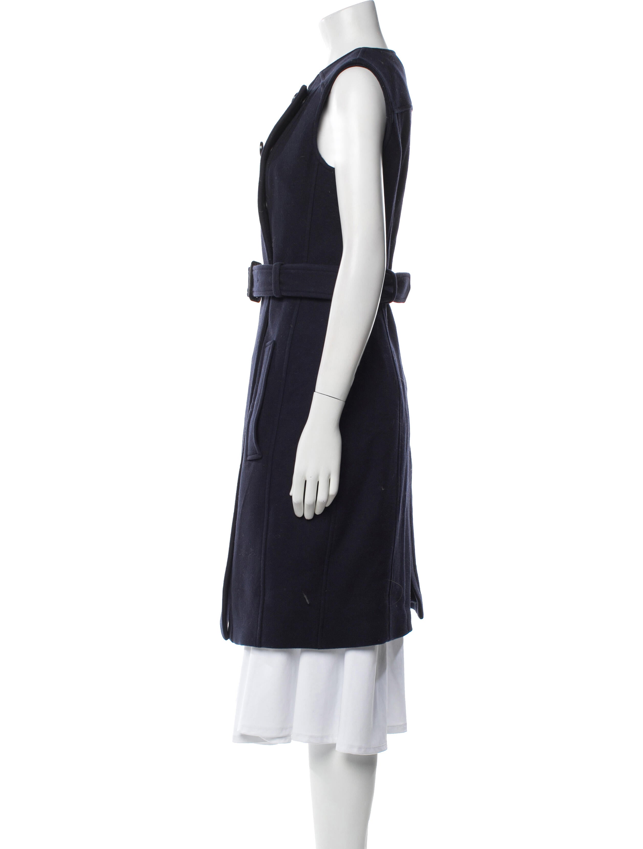 Burberry Prorsum Virgin Wool Vest