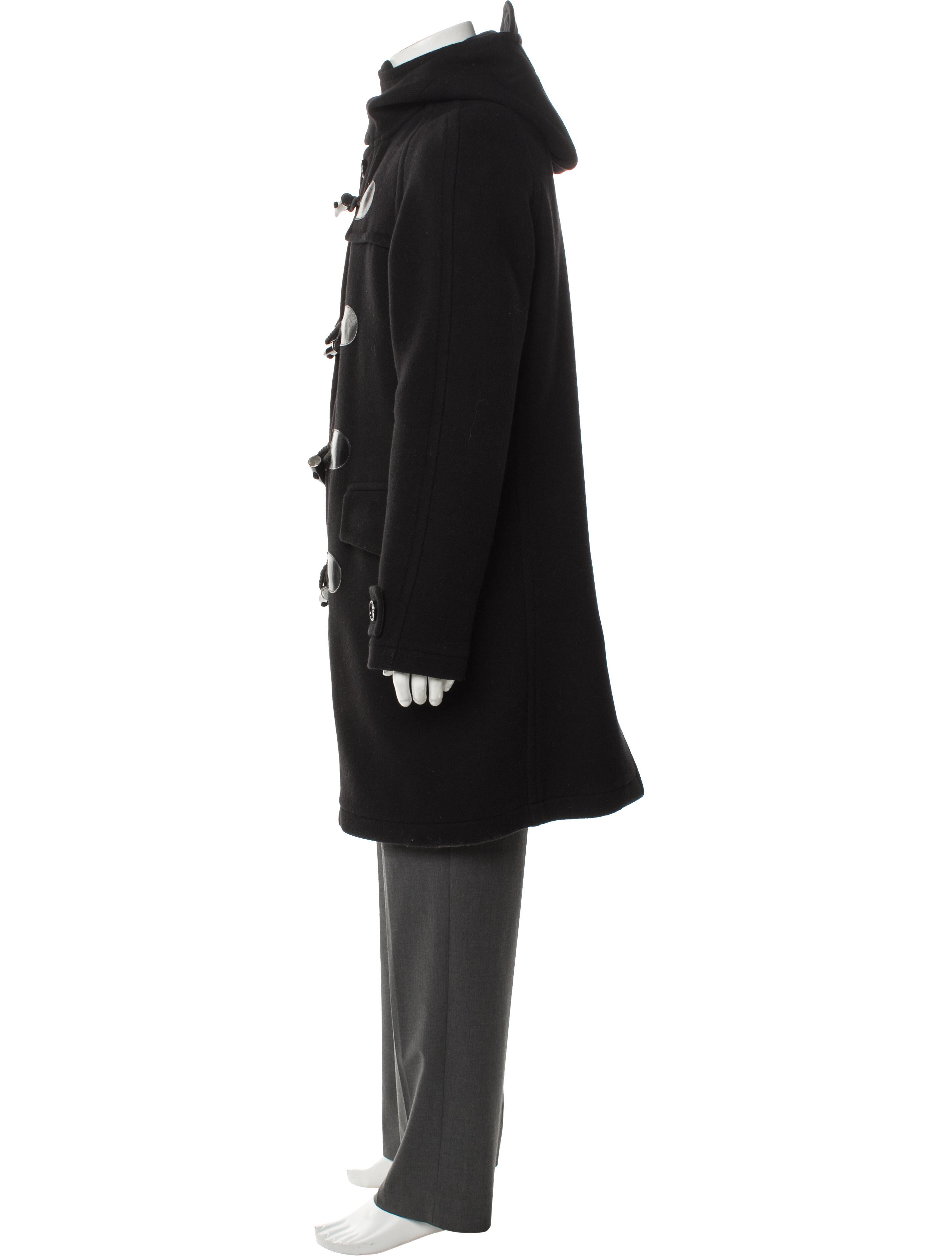 Burberry Prorsum Nova Check Pattern Wool Parka