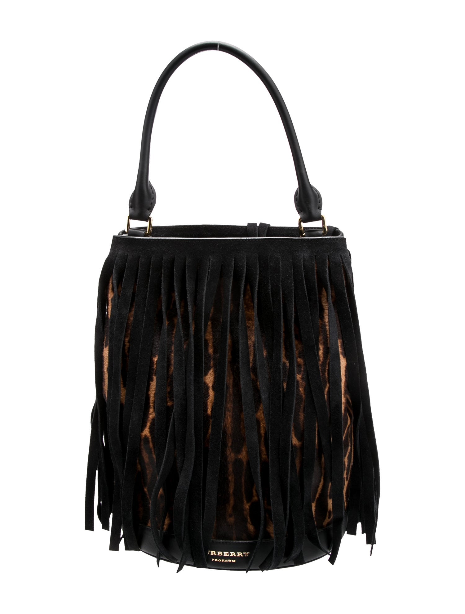 Burberry Prorsum Ponyhair Evening Bag