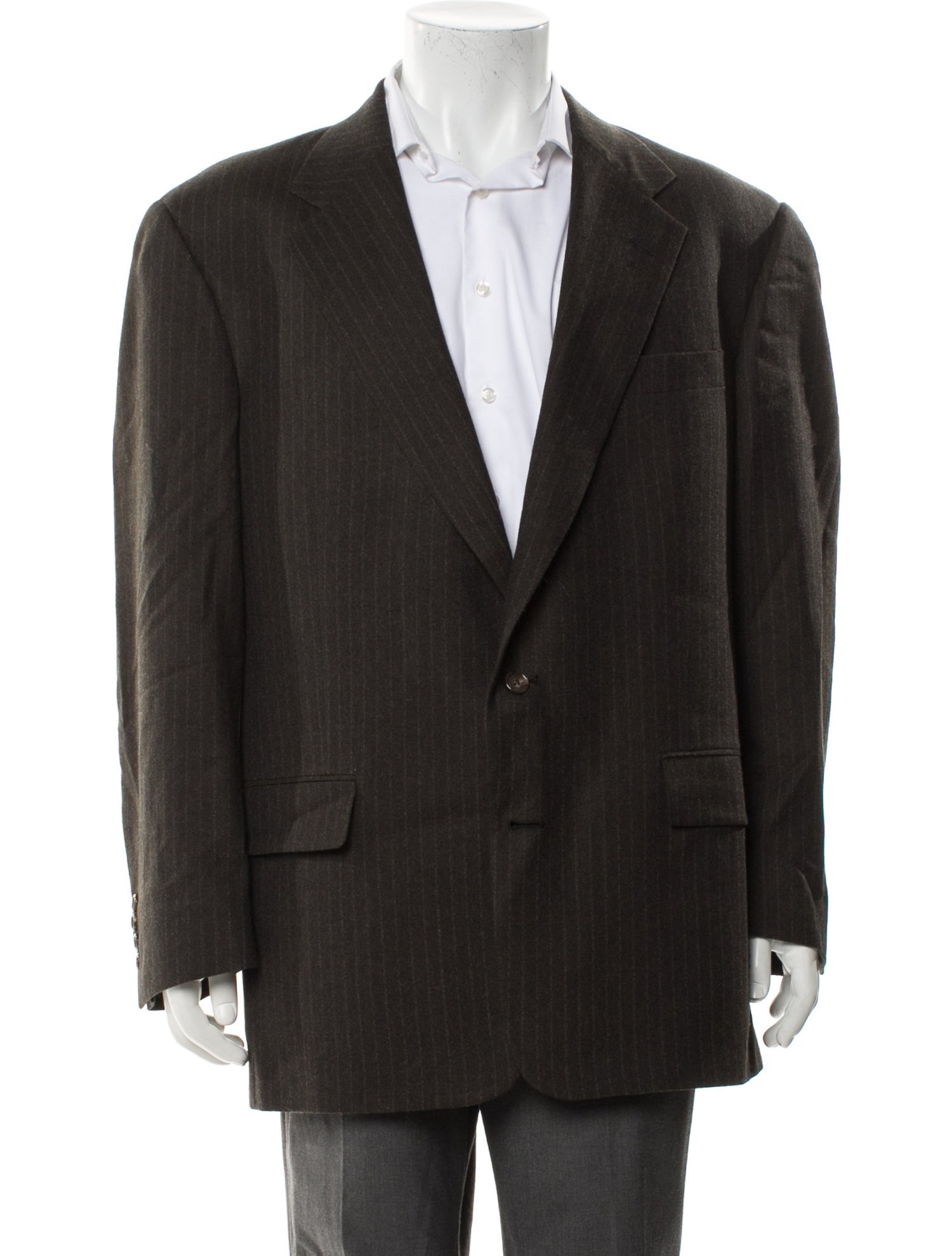 Burberry's Wool Striped Blazer