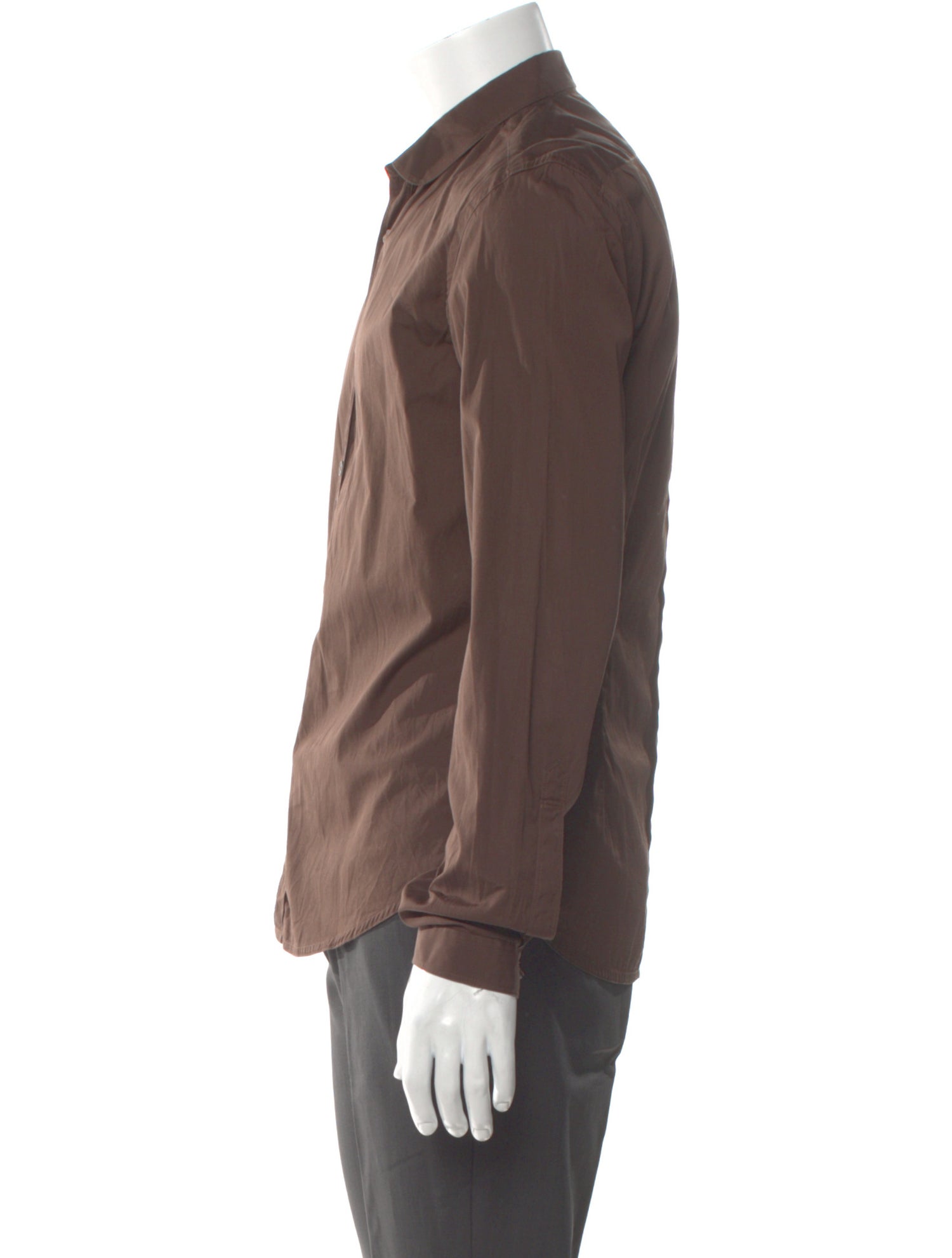 Burberry Prorsum Nova Check Pattern Long Sleeve Shirt