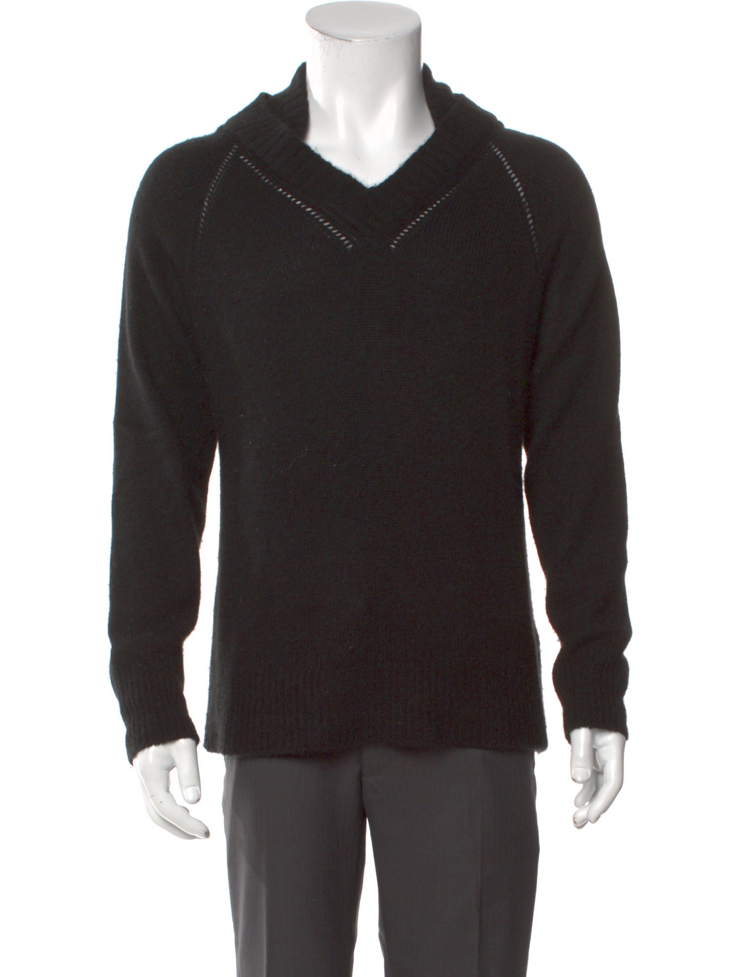 Burberry Prorsum Cashmere V-Neck Pullover
