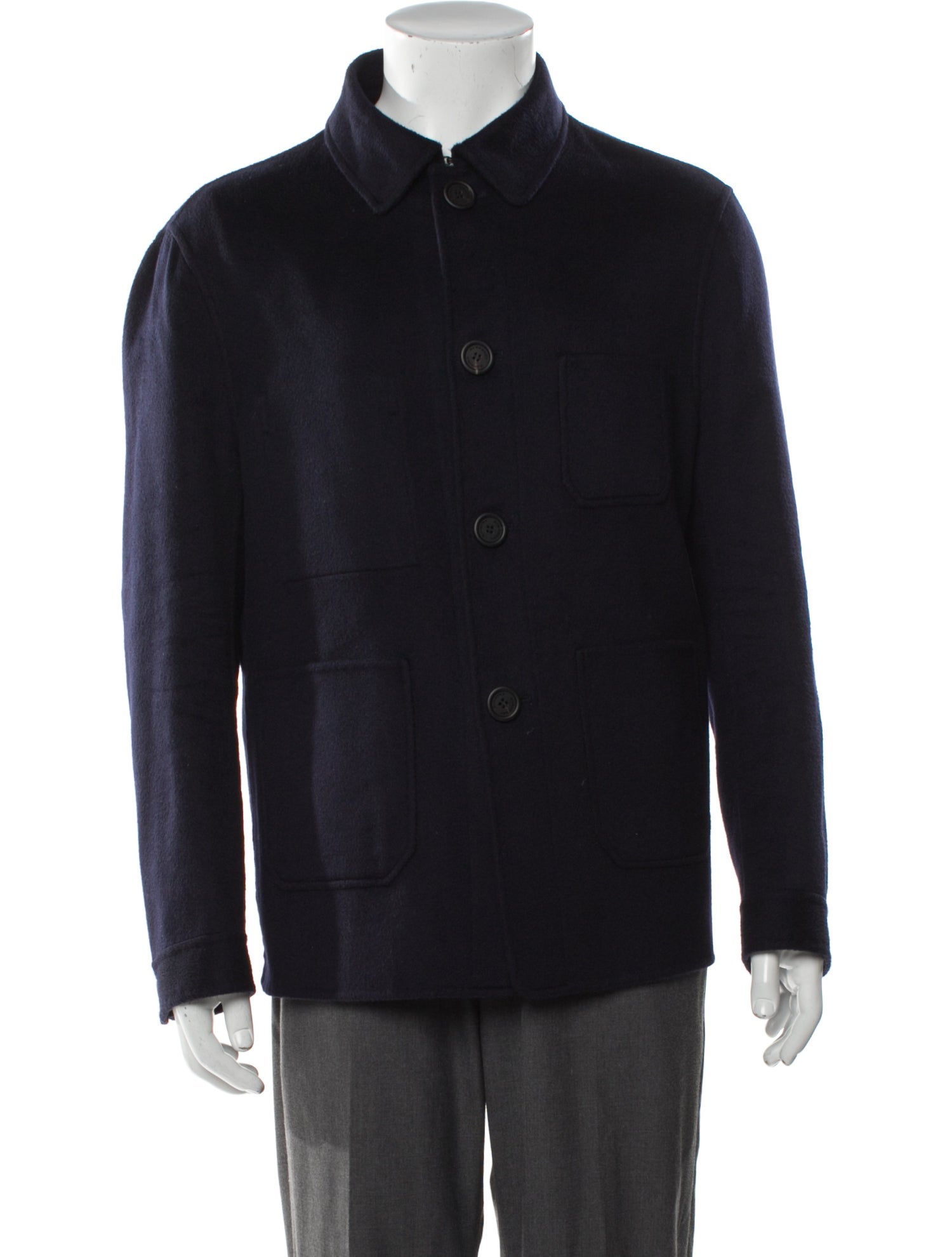 Burberry Prorsum Nova Check Pattern Cashmere Jacket