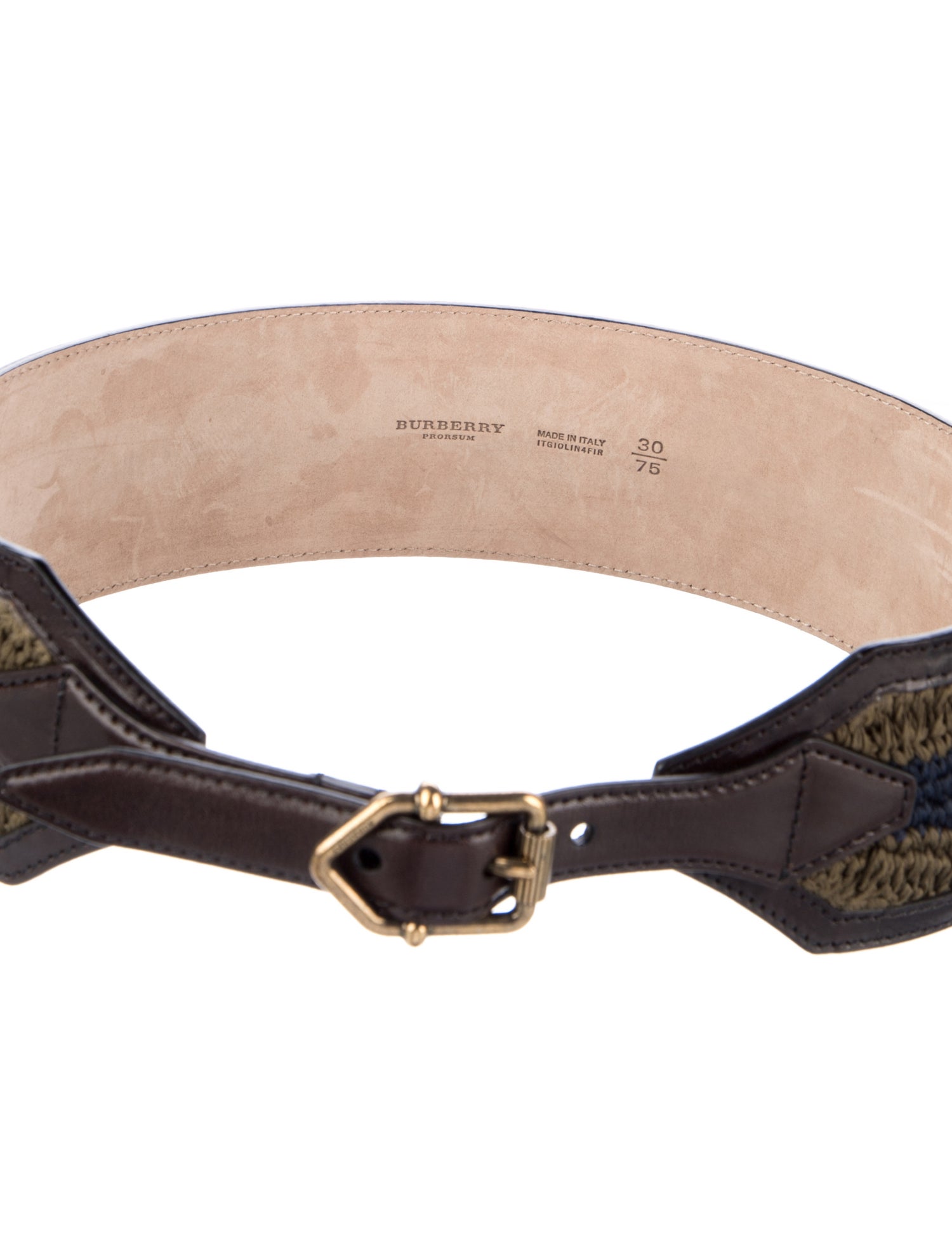 Burberry Prorsum 11ss レザーベルト Burberry Prorsum Belts for Women | The RealReal
