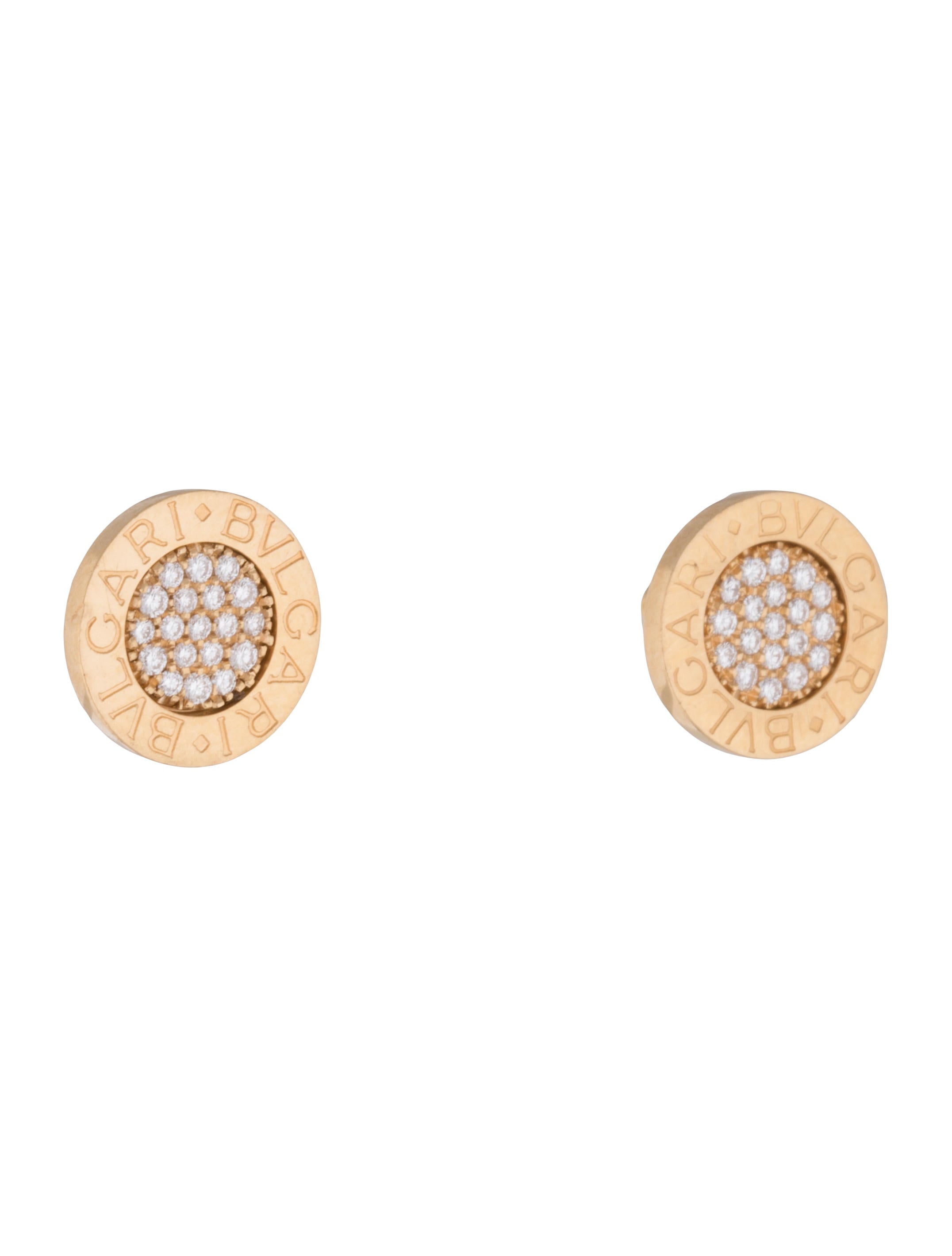 Bvlgari Bvlgari Diamond Stud Earrings Earrings BUL22809 The RealReal