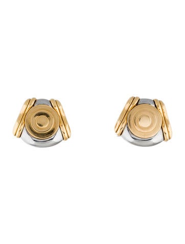 Bvlgari 18K Clip On Earrings