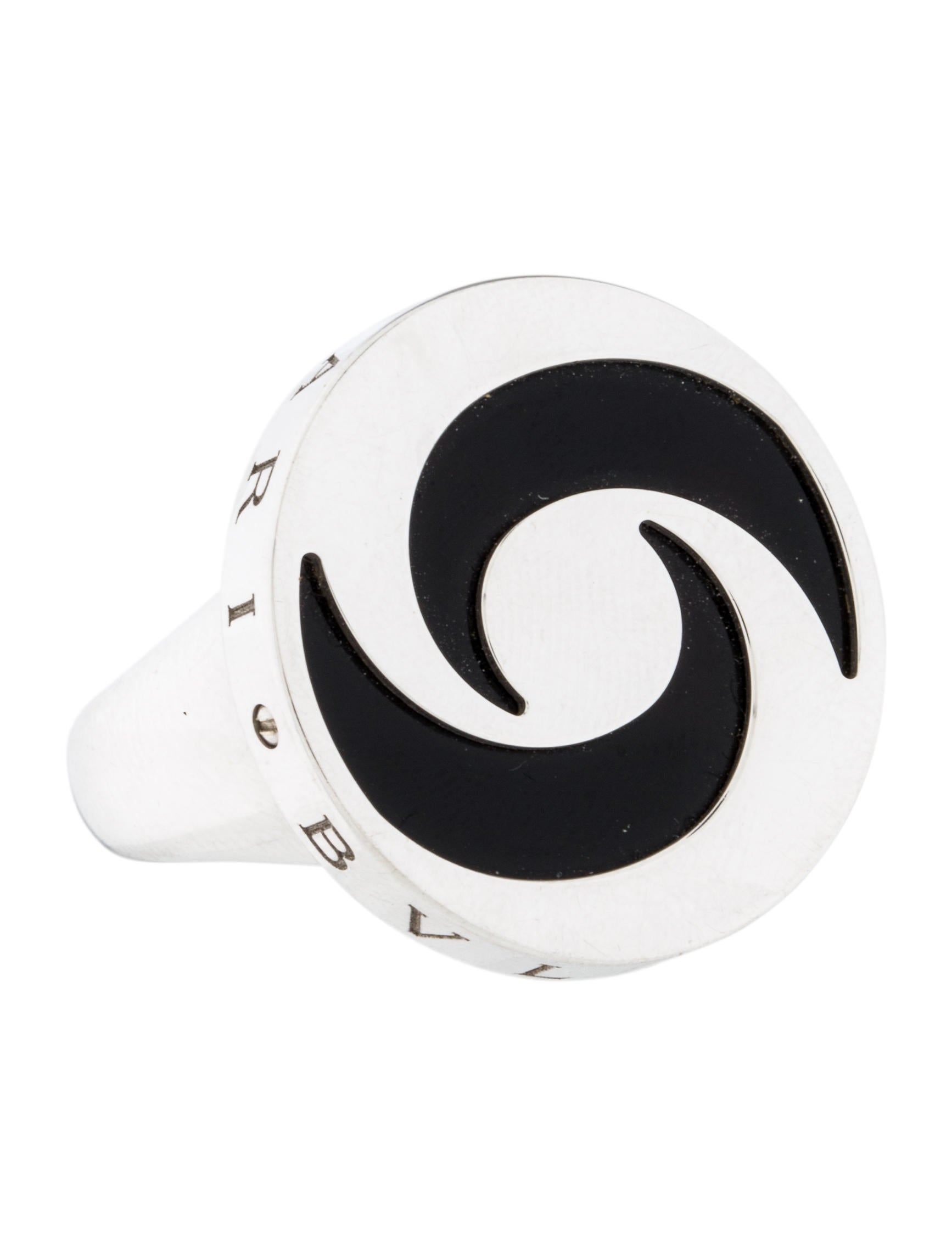 Bvlgari Optical Illusion Ring Gold, 18K White Gold Cocktail Ring