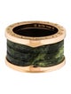Bvlgari Green Marble B.Zero1 Ring