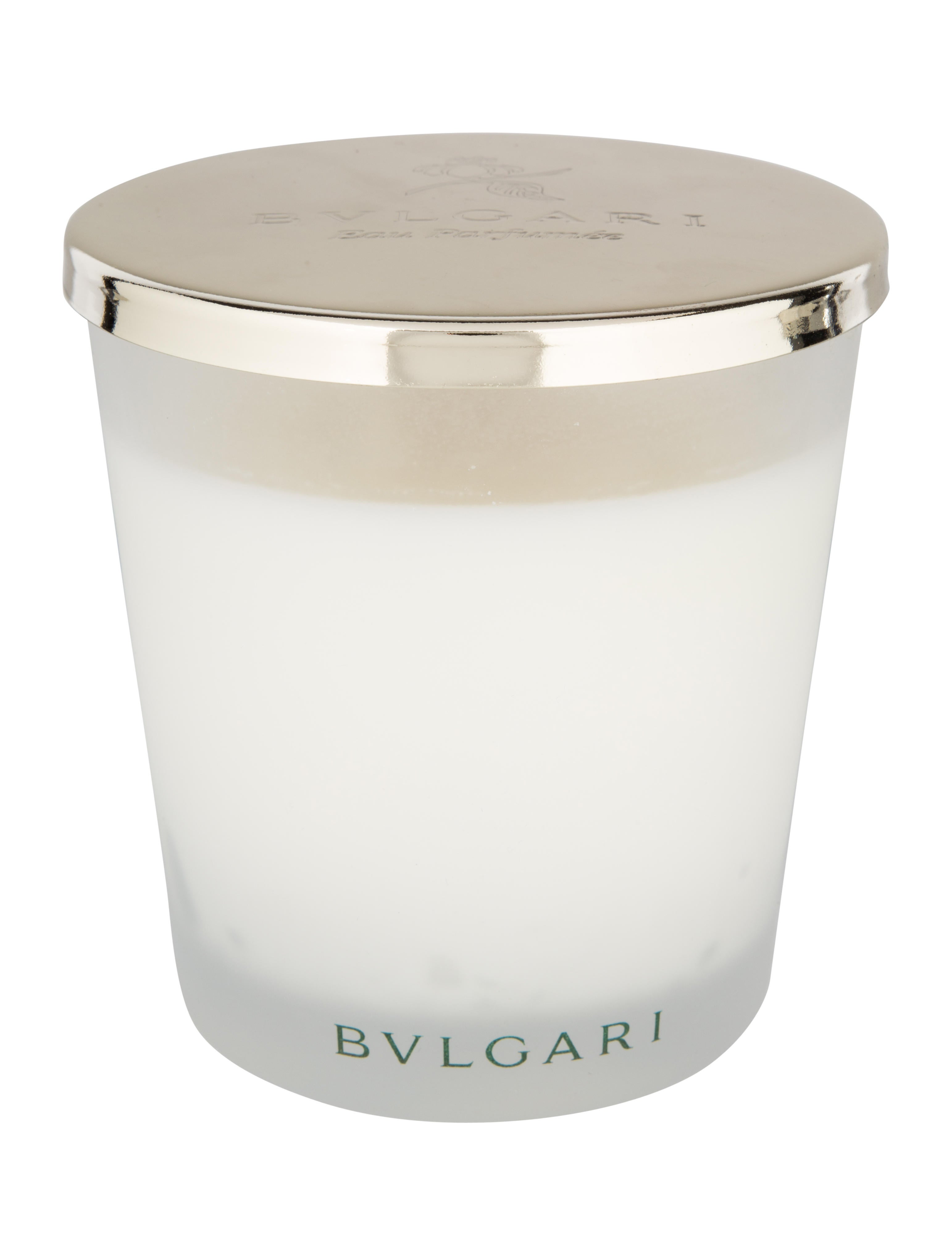 Bvlgari Au Thé Blanc Scented Candle Decor & Accessories BUL29362