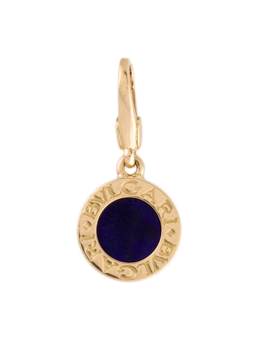 Bvlgari 18K Lapis Lazuli Bvlgari Bvlgari Enhancer Pendant