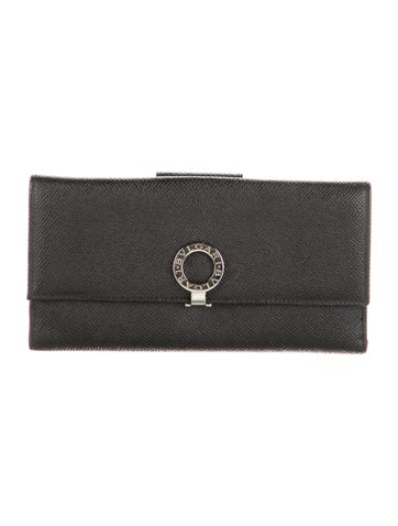 Bvlgari Wallets Leather Continental Wallet