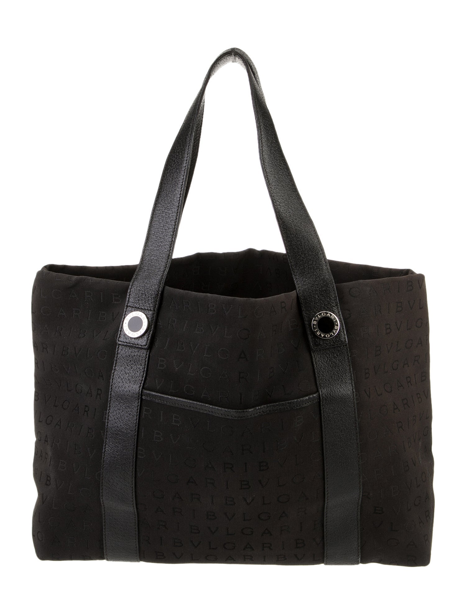 Bvlgari Canvas Top Handle Bag