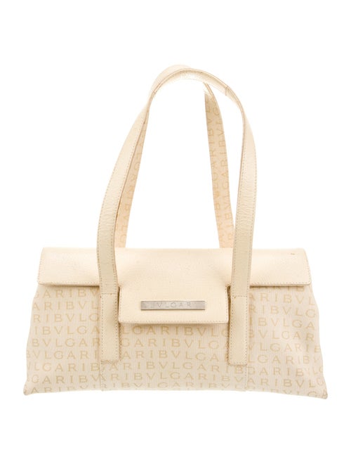 Bvlgari Canvas Top Handle Bag