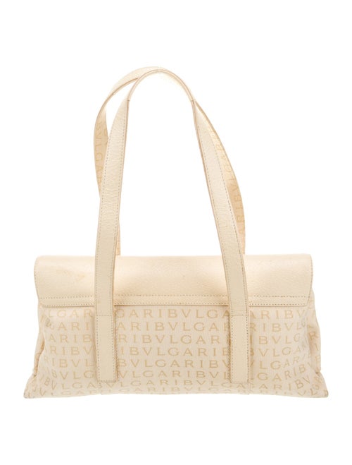 Bvlgari Canvas Top Handle Bag