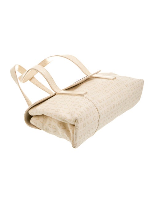 Bvlgari Canvas Top Handle Bag