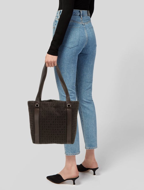 Bvlgari Canvas Tote