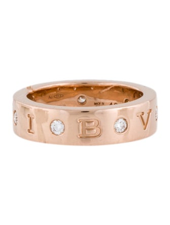 Bvlgari 18K Diamond Roman Sorbets Ring