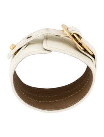 Bvlgari Leather Wrap Bracelet