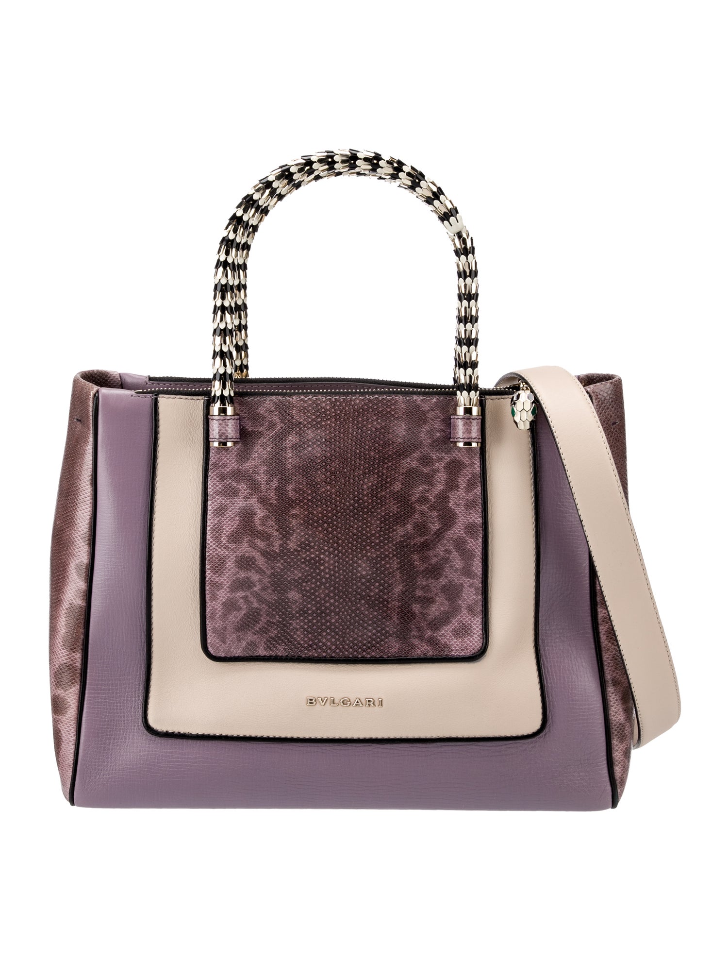 Bvlgari Leather Serpenti Scaglie